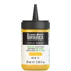 Liquitex acrylic gouache 59ml – S2 890 Cadmium-free yellow medium Beperkte Voorraad