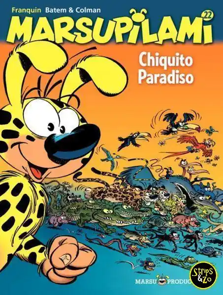 Gereduceerde Prijs Marsupilami 22- Chiquito Paradiso