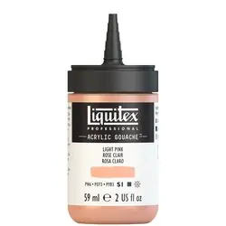 Gereduceerde Prijs Liquitex acrylic gouache 59ml – S1 810 light portrait pink