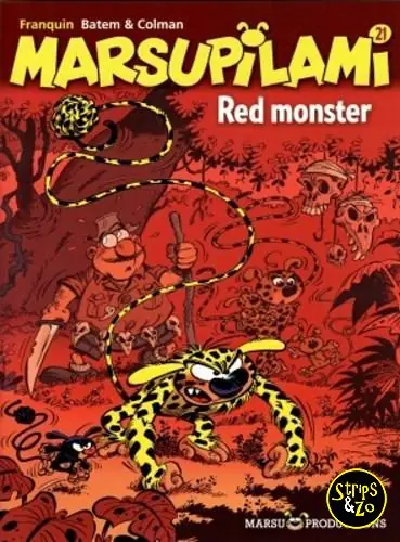 Marsupilami 21 – Red monster Weekendaanbieding