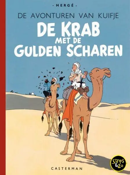 Kuifje 8 – De krab met de gulden scharen Facsimile Premium