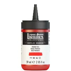 Koopje Liquitex acrylic gouache 59ml – S1 415 Primair red