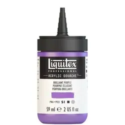 Seizoensaanbieding Liquitex acrylic gouache 59ml – S1 590 brilliant puple