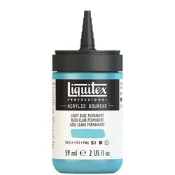 Shop Nu Liquitex acrylic gouache 59ml – S1 770 Light blue permanent
