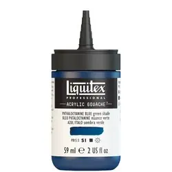Nieuw Liquitex acrylic gouache 59ml – S1 316 Phthalocyanine blue (green shade)