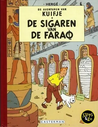 Kuifje 3 – De sigaren van de farao Facsimile Bestel Nu