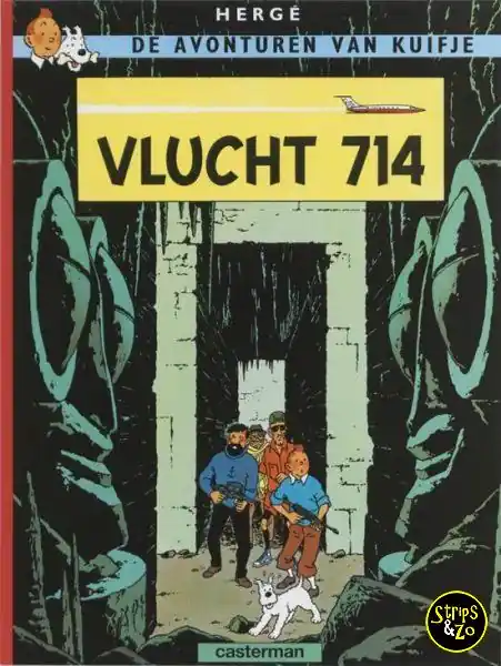 Tijdelijk Beschikbaar Kuifje 21 – Vlucht 714 naar Sydney