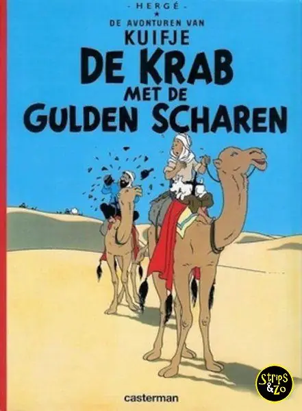 Speciale Aanbieding Kuifje 8 – De krab met de gulden scharen