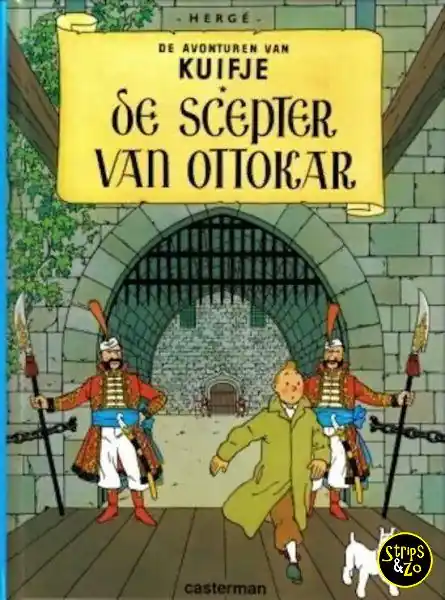 Kuifje 7 – De scepter van Ottokar Superprijs