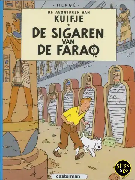 Betrouwbaar Kuifje 3 – De sigaren van de farao