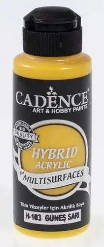 Cadence hybrid acrylic 120ml – 103 Sun yellow Fabrieksprijs