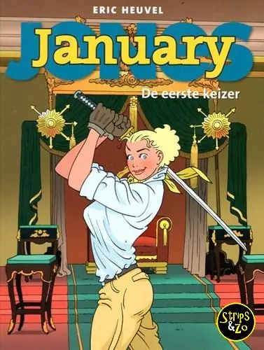 Gereduceerde Prijs January Jones HC 8 – De eerste keizer