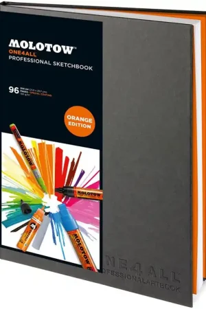 Favoriet Molotow professional sketchbook – A4 portrait