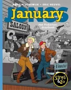 January Jones HC 4 – Het Pinkerton-draaiboek Gratis Verzending