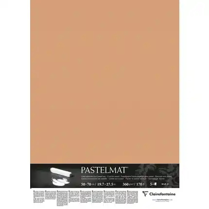 Dagaanbieding Clairefontaine pastelmat sienna naturel 50 x 70 – alleen afhalen Veenendaal