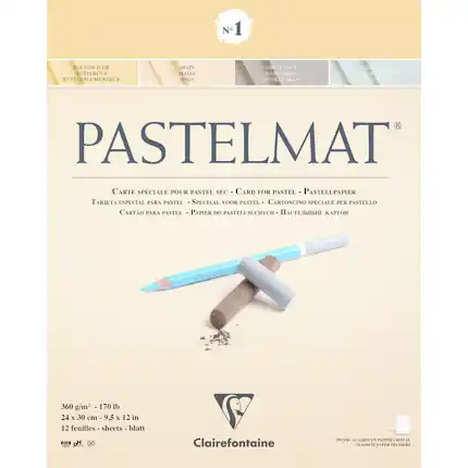 Clairefontaine pastelmat No 1 24 x 30 Gecertificeerd