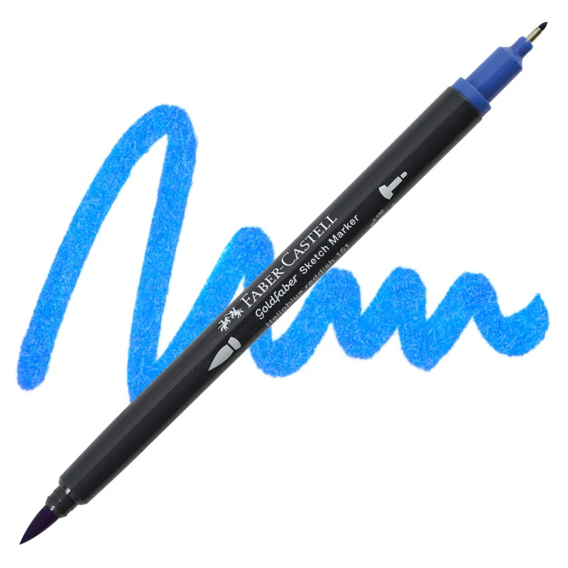 Must-Have Faber-Castell goldfaber sketch dualmarker – 151 helioblue reddish