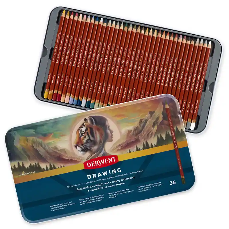 Derwent drawing – set 36 Koopje