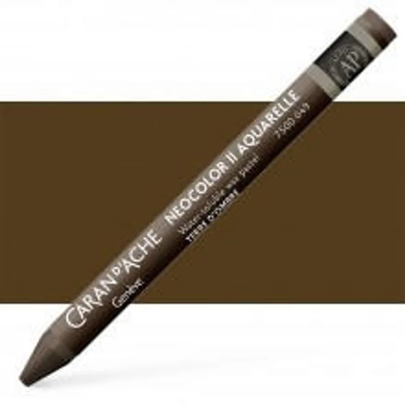 Caran d'ache neocolor 2 – 049 raw umber Uitverkoop