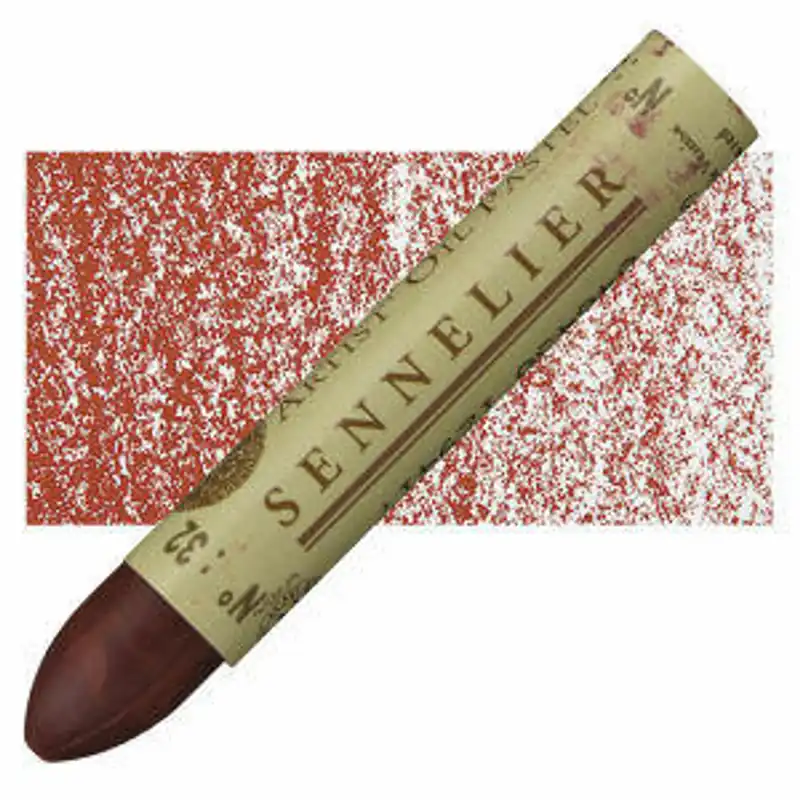 Hoge Kwaliteit Sennelier oliepastel – 5ml – Venetiaansrood