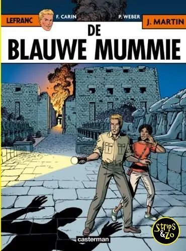 Seizoensaanbieding Lefranc 18 – De blauwe mummie