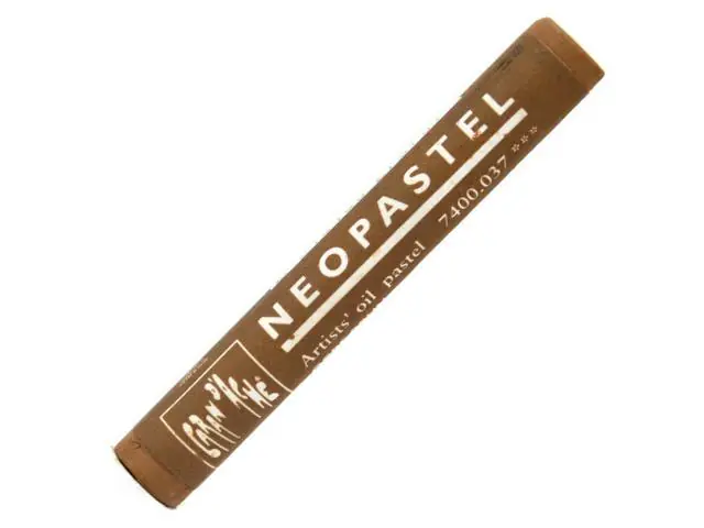 Caran d'ache neopastel – 037 brown ochre Actieprijs