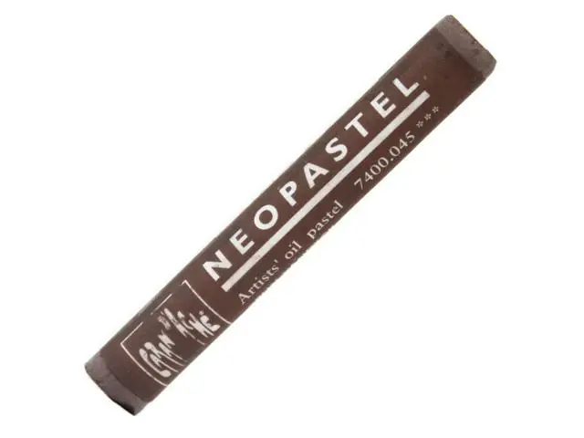 Caran d'ache neopastel – 045 vandycke brown Gratis Verzending