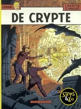 Lefranc 9 – De crypte Seizoensaanbieding