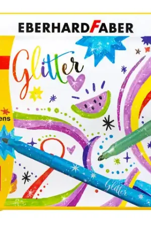 EberhardFaber glitter stiften – helder & pastel Op = Op