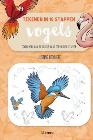 Laatste Kans Tekenen in 10 stappen – vogels – Justine Lecouffe