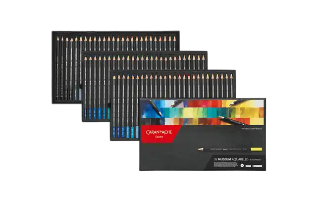 Caran d'ache museum aquarelle set 76 Alleen Vandaag