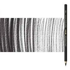 Caran d'ache supracolor soft 009 zwart Tijdelijk Beschikbaar