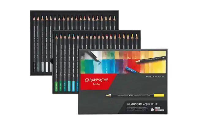 Caran d'ache museum aquarelle set 40 Alleen Vandaag