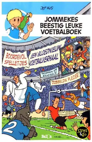 Jommeke – Spelletjesboeken – Jommekes beestig leuke voetbalboek Merkproduct