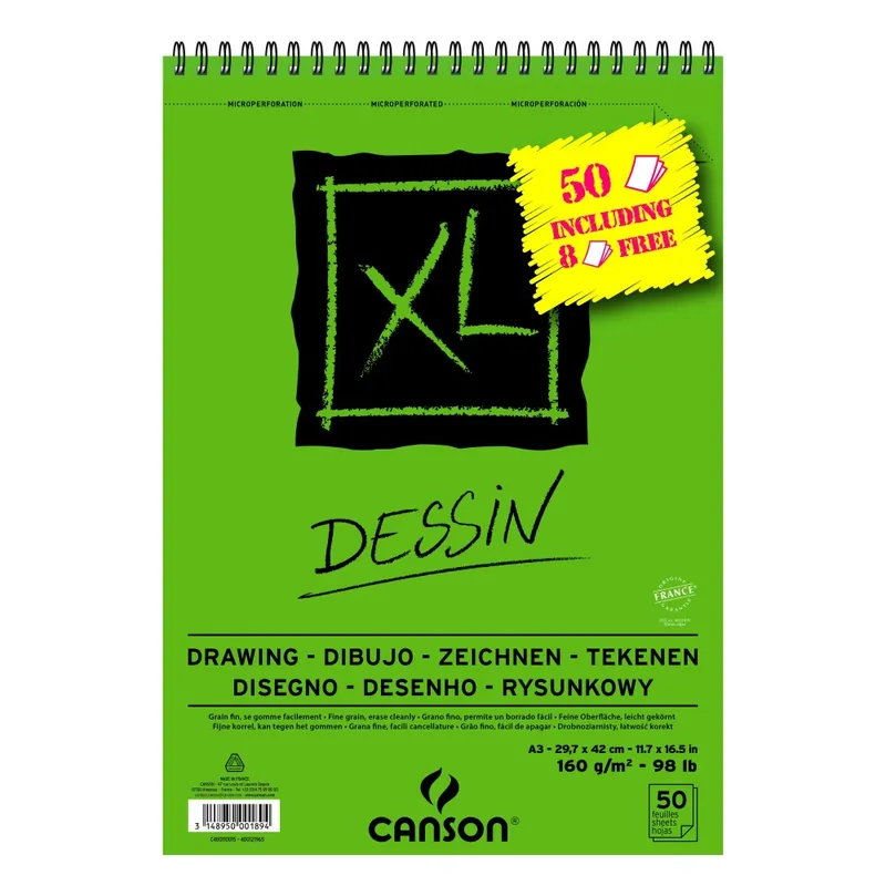 Canson XL – Dessin A3 – back to school Fabrieksprijs