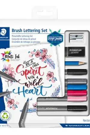 Express Levering Staedtler Design journey – brush lettering set