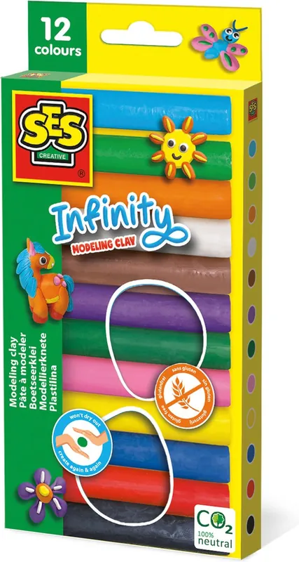 SES – infinity modeling clay Beperkte Voorraad