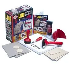 Essdee lino cutting & printing kit Direct Beschikbaar