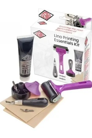 Favoriet Essdee lino printing essentials kit