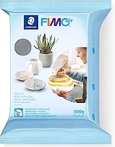 Fabrieksprijs Fimo air boetseerklei – grijs – 1000gr