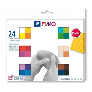 Staedtler fimo soft – set 24 basic Direct Verzonden