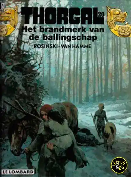Thorgal 20 – Het brandmerk van de ballingschap Nieuw