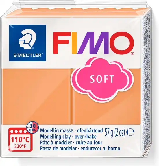Staedtler fimo klei 57gr – T41 papaya sorbet Alleen Vandaag