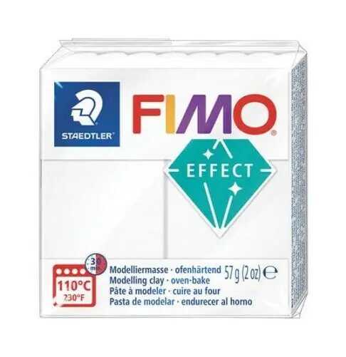 Staedtler fimo klei effect no 014 translucent wit Direct Verzonden