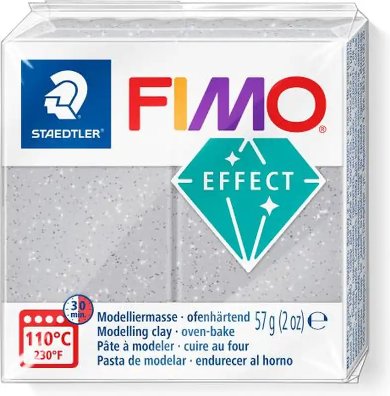 Must-Have Staedtler fimo klei effect – 812 glitter zilver