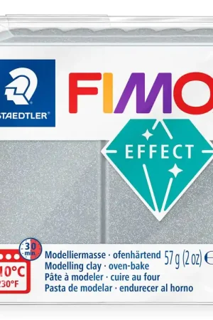 Staedtler fimo klei effect no 081 metallic zilver Alleen Vandaag