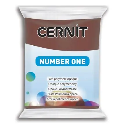 Cernit number 1 – bruin 56gr Direct Beschikbaar