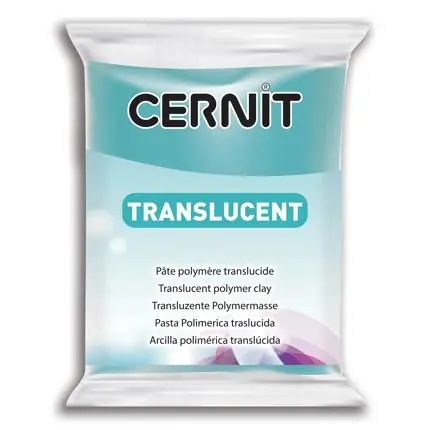 Beste Prijs Cernit translucent – turqouise blue 56gr