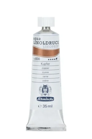 Schmincke aqua linoprint 35ml – 830 copper Laatste Versie