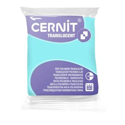 Cernit number 1 – transparant jade 56gr Speciale Aanbieding